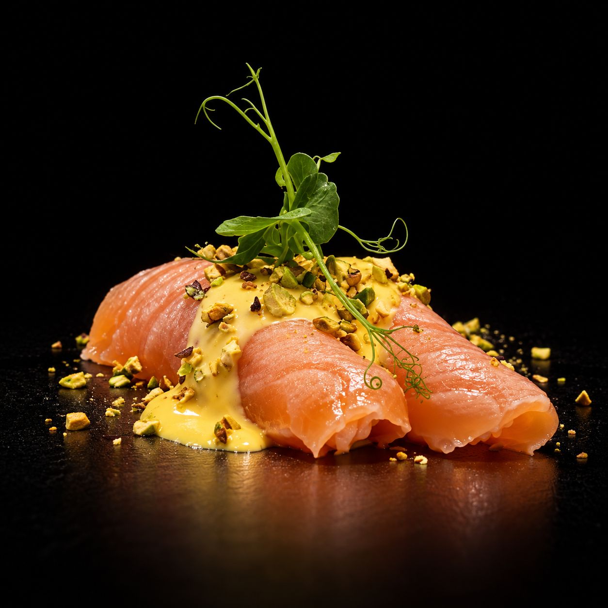 Nigiri pistacchio